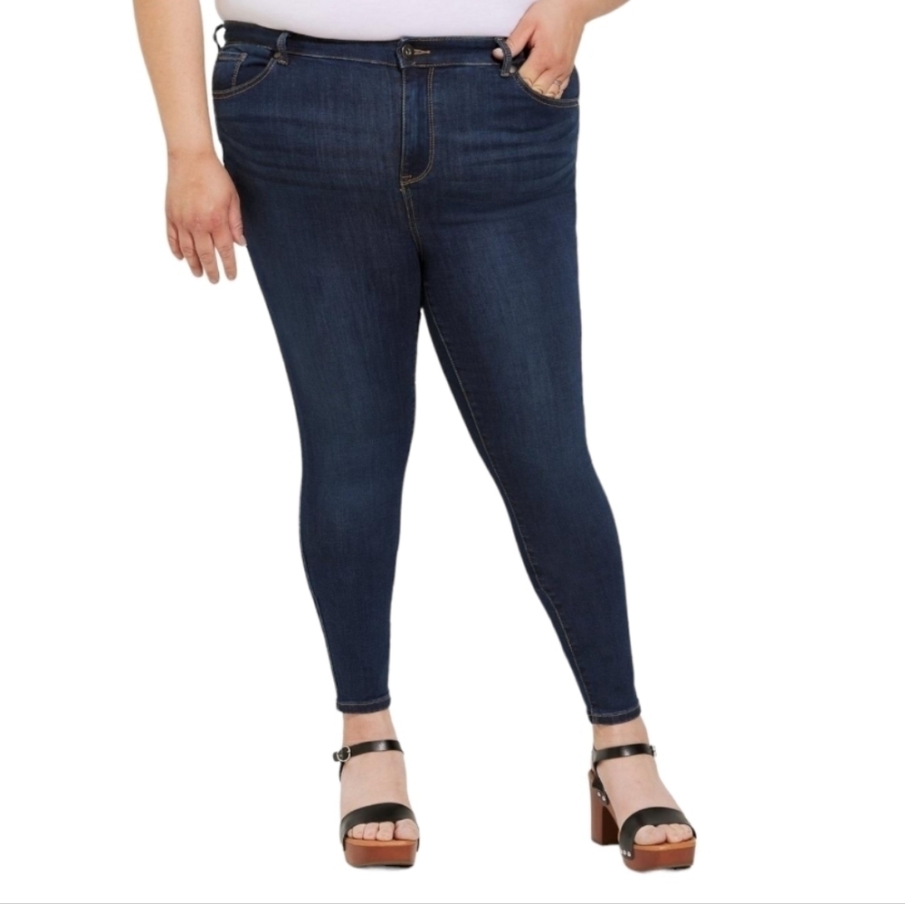 NWT Torrid Lean High‎ Rise Skinny Denim Jeans Size 6X